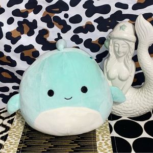 SQUISHMALLOWS SEALIFE 8” PERRY THE DOLPHIN PLUSH PILLOW